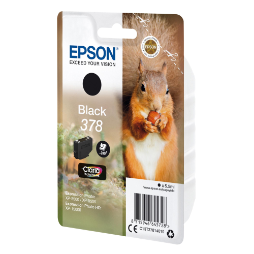 EPSON 378 CARTUCCIA INK 5.5 ML NERO